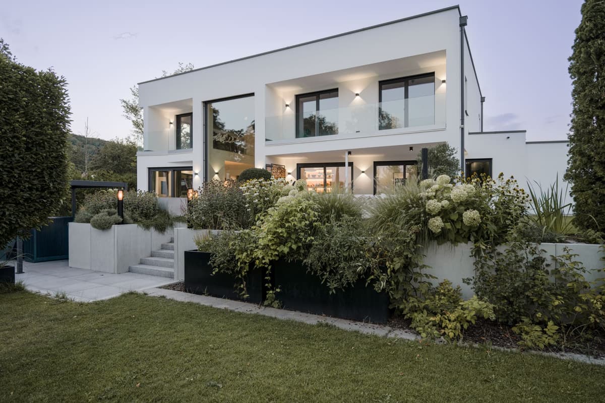 Architekturaufnahme eines Wohnhauses